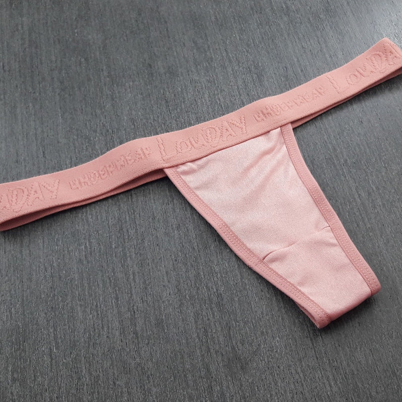 Tanga Fio em Romantic e Elástico na Cintura