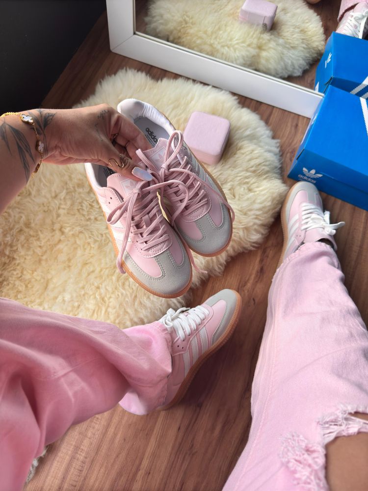 Tênis Adidas Samba OG Feminino Rosa