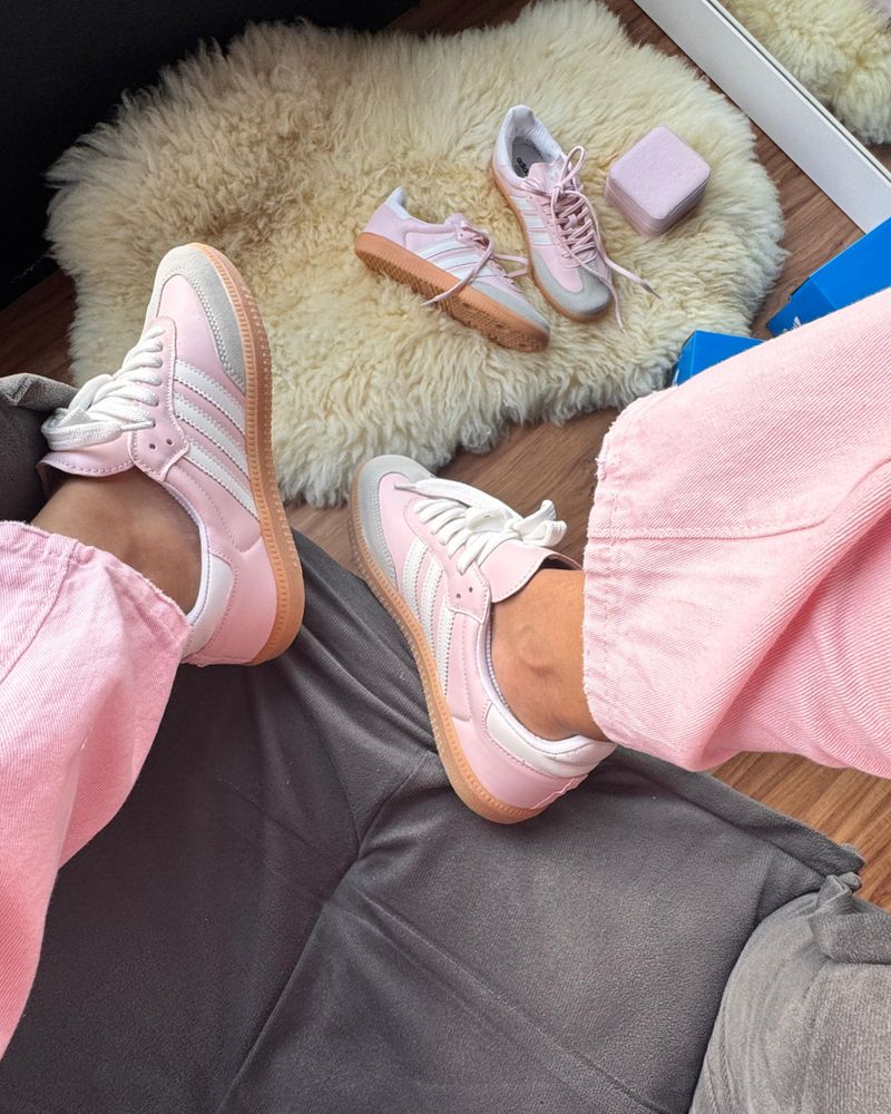 Tênis Adidas Samba OG Feminino Rosa