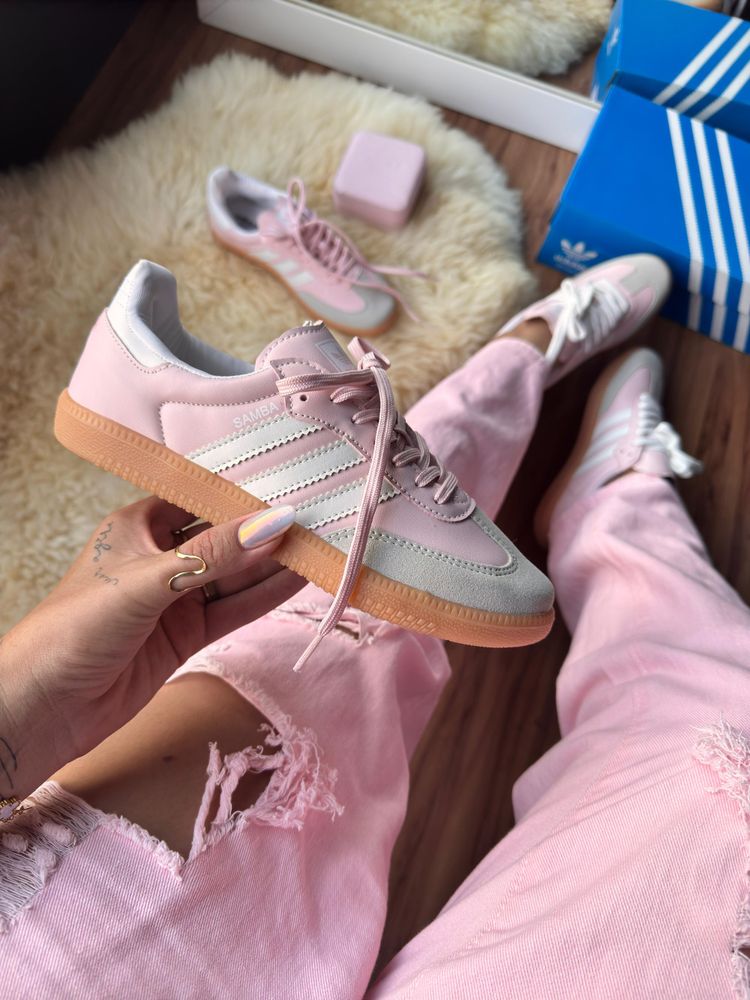 Tênis Adidas Samba OG Feminino Rosa