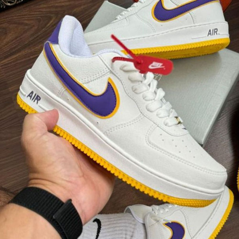 Tênis Nike Air Force 1 Lakers Uva